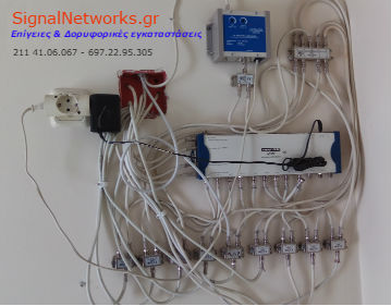 Signal Networks – Εγκατάσταση Δορυφορικής κεραίας Γέρακας 1 SN